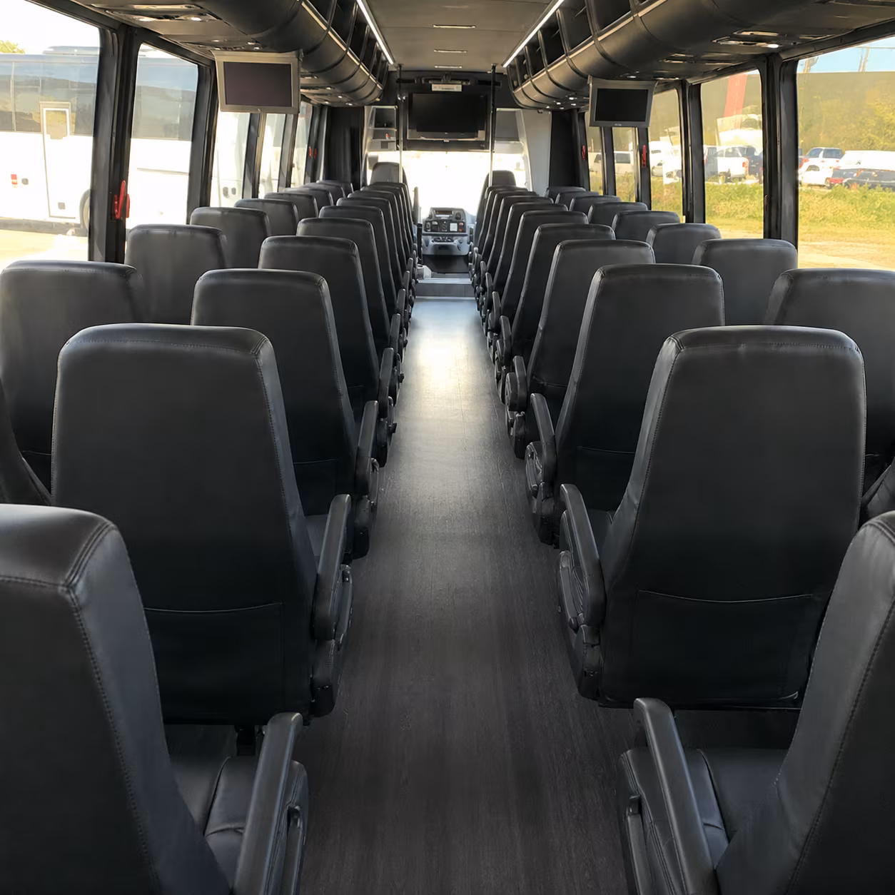 30 passenger minibus interior