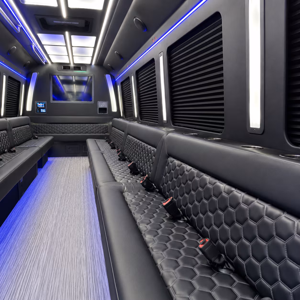 party bus interior