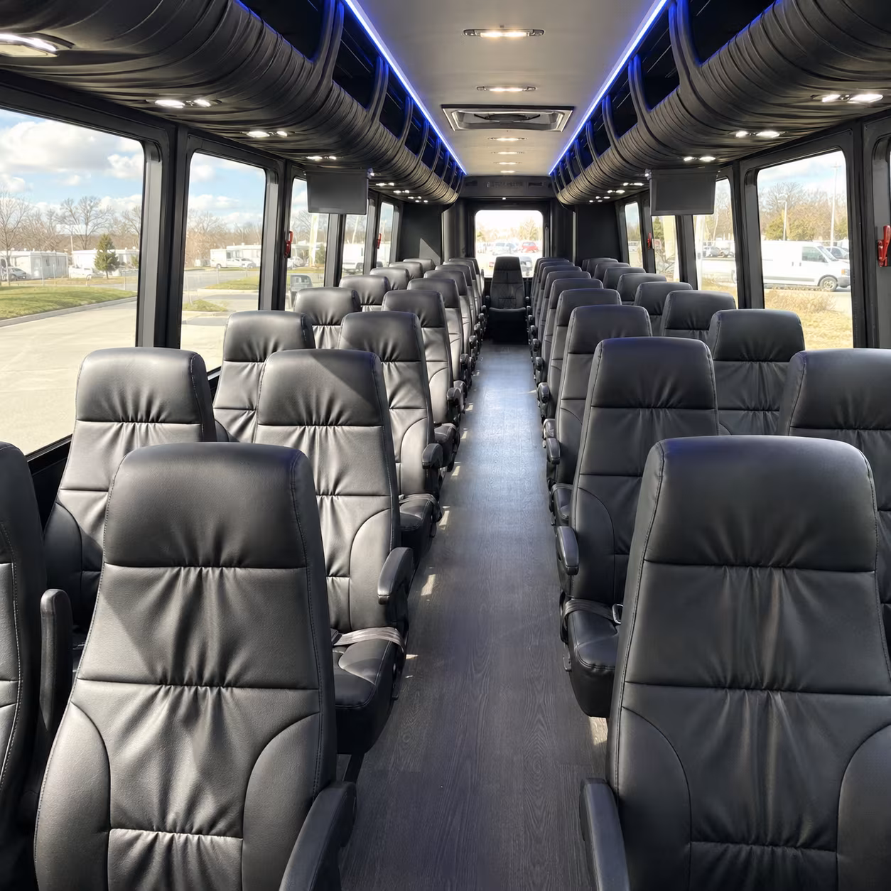 warren employee transportation onboard seating