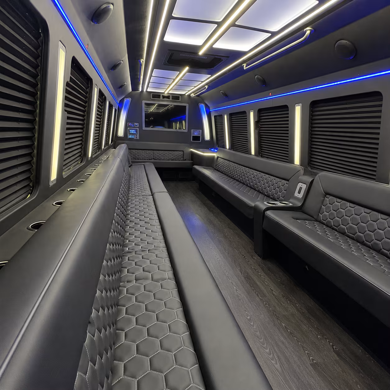 warren night out party bus rental