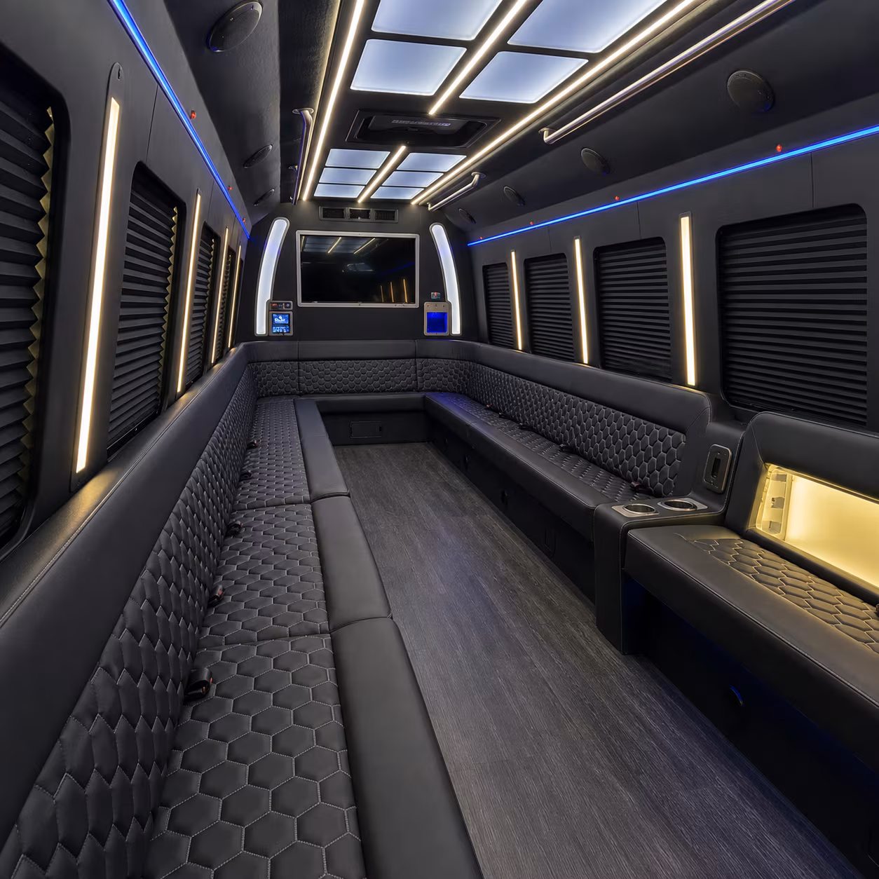 warren prom party bus rental