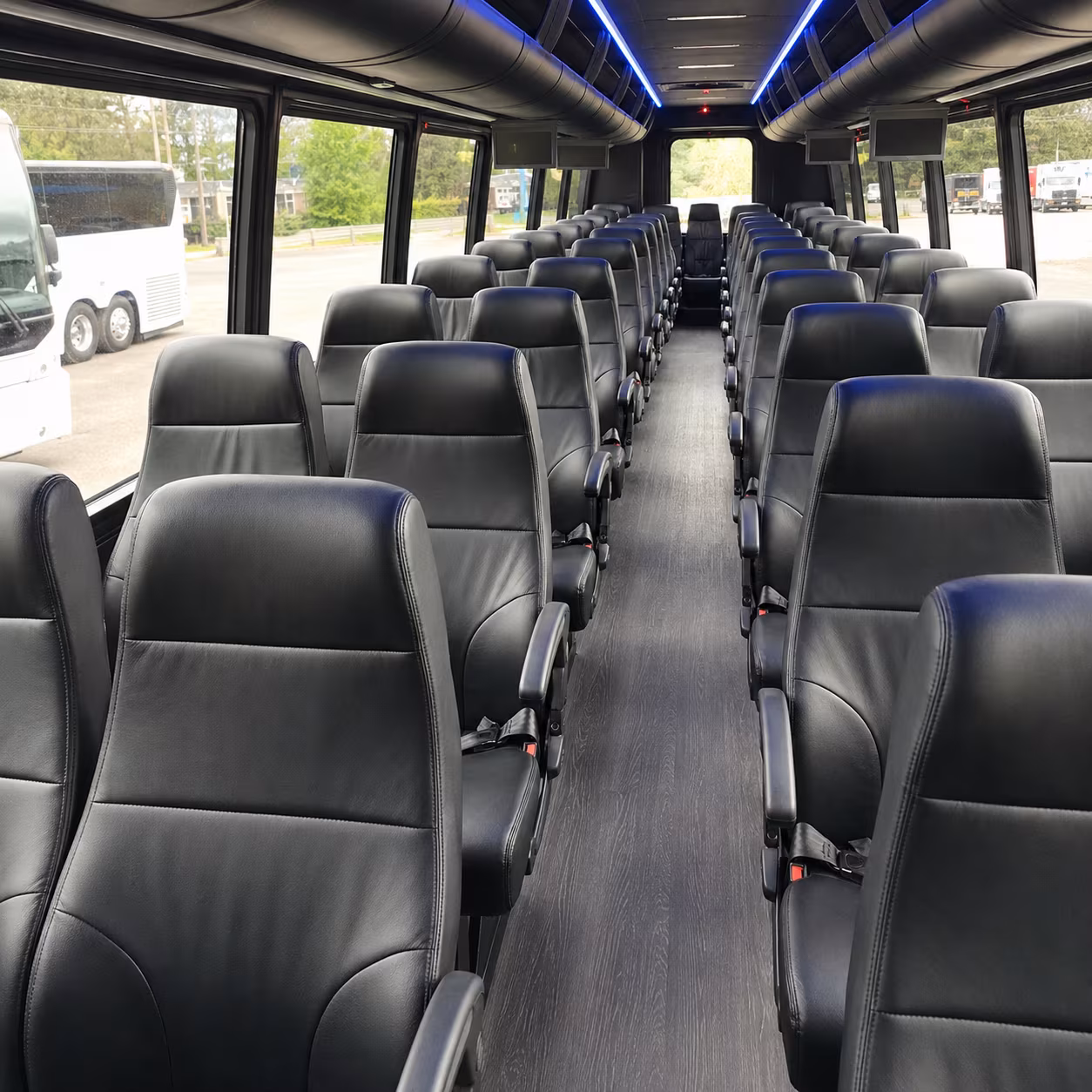 warren wedding transportation onboard seating